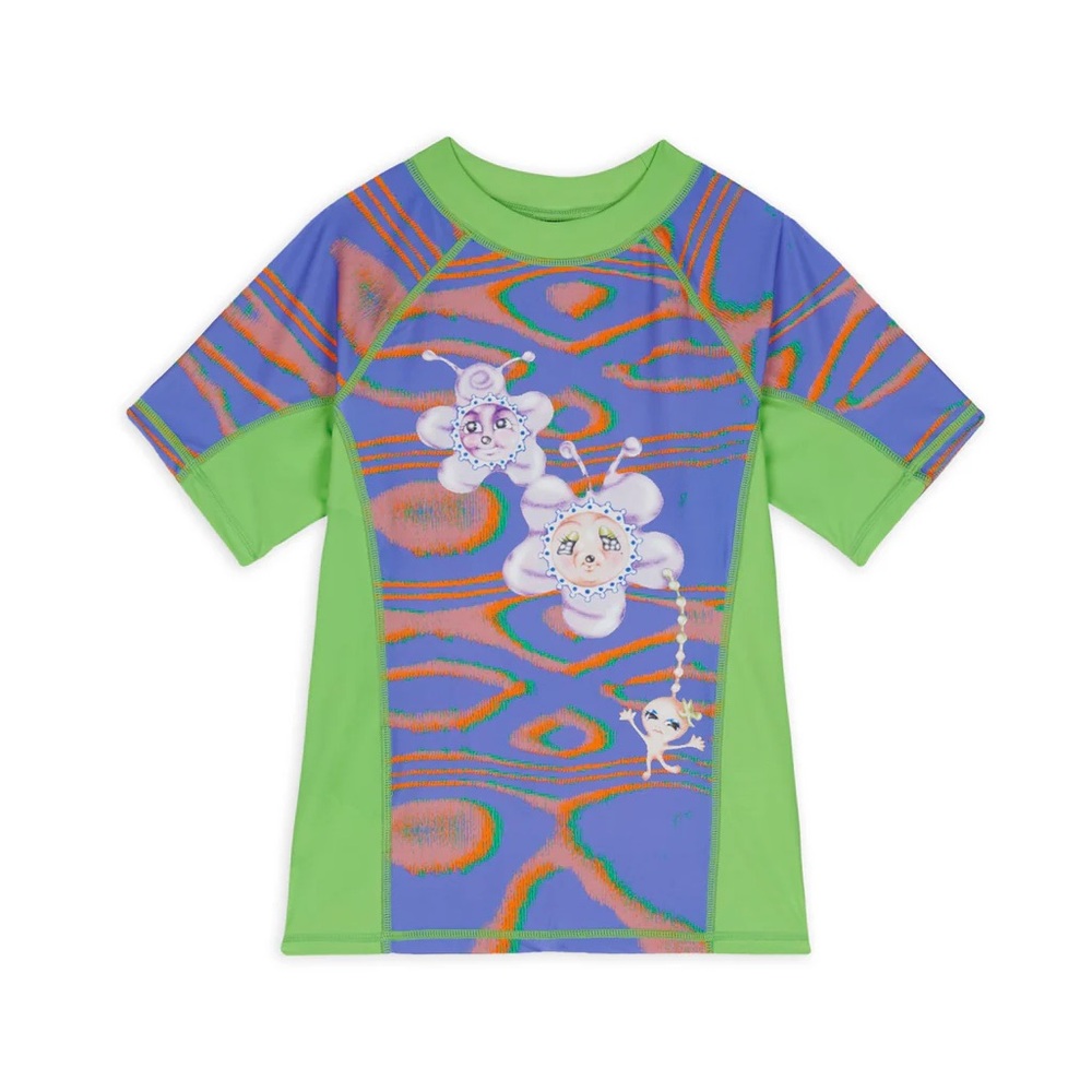 Brain Dead WIGGLY RASH GUARD